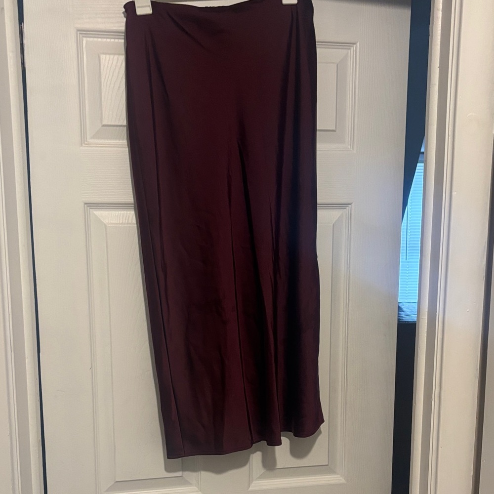 Old Navy Deep Burgundy Maxi Skirt